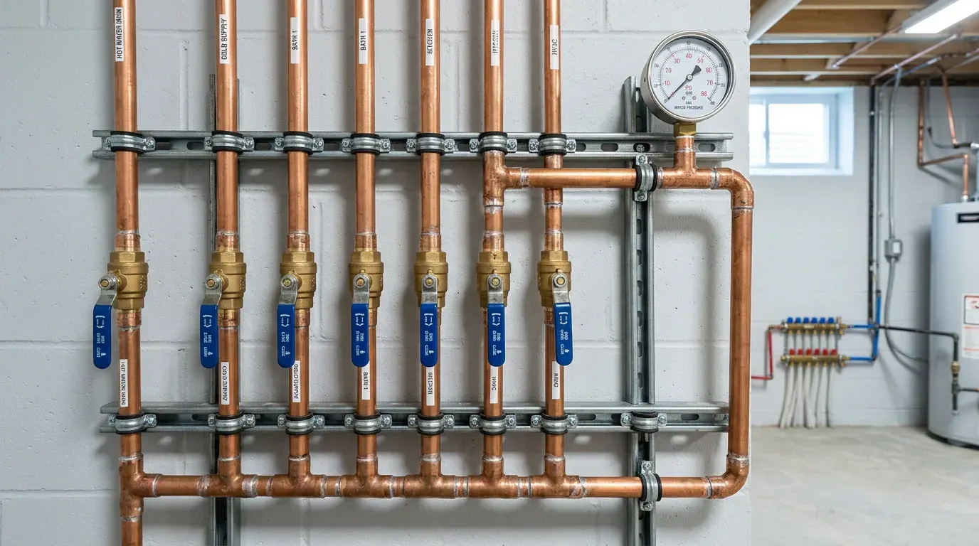 Calibrated plumbing pressure testing and leak detection equipment in Utah