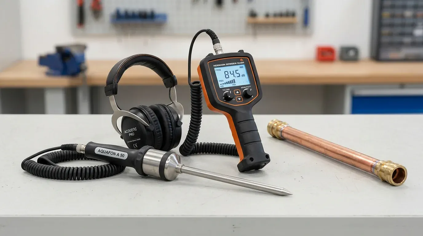 Professional Water Leak Detection - Non-destructive pipe testing